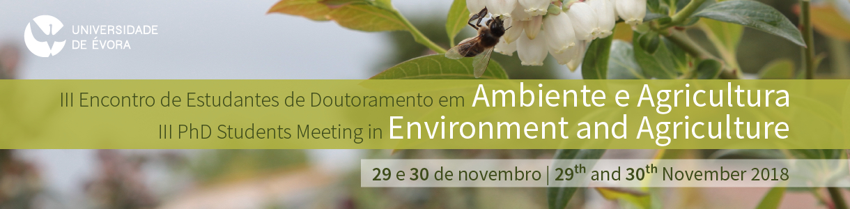 III Encontro de Estudantes de Doutoramento em Ambiente e Agricultura